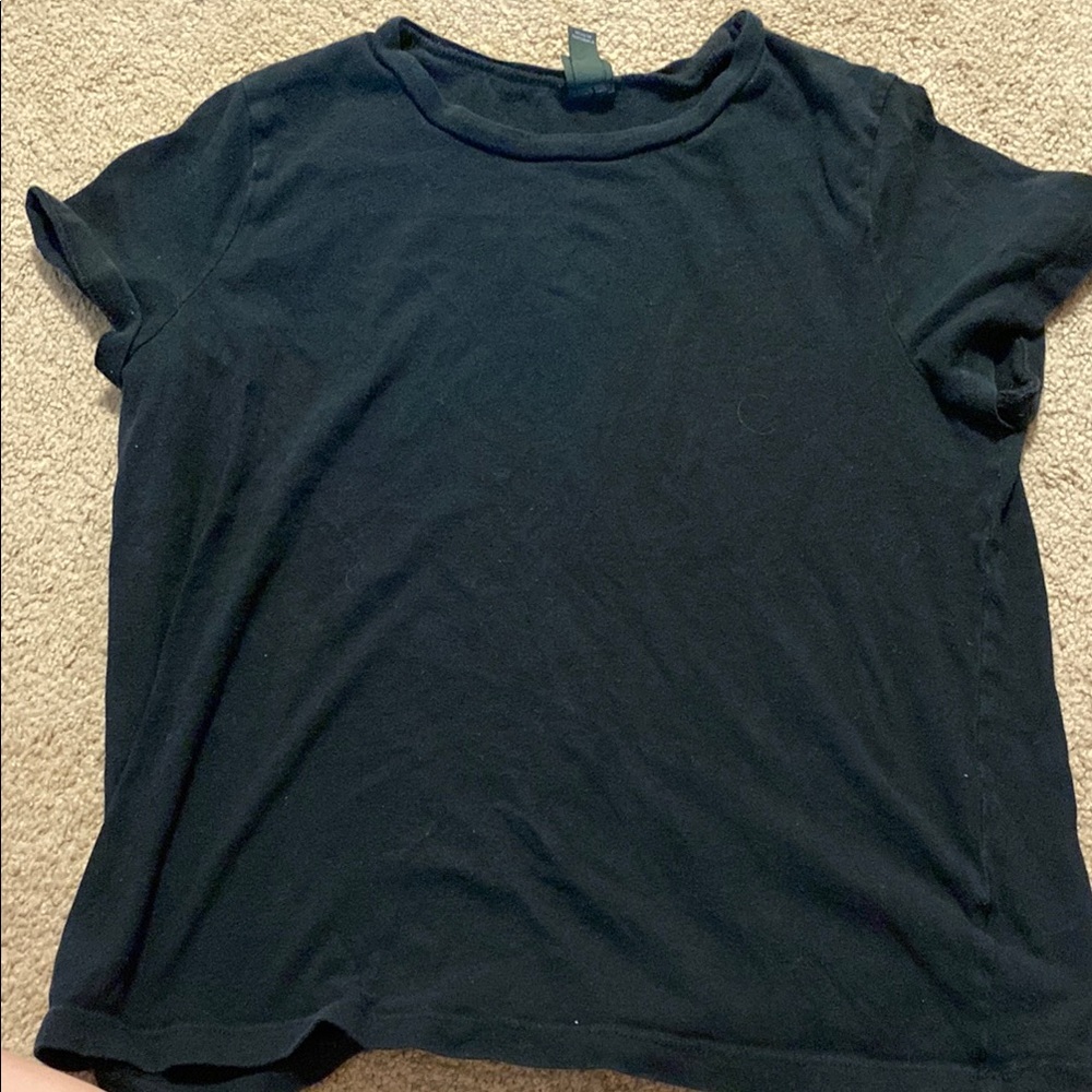 Wild Fable Black Relaxed Short Sleeve T-Shirt